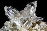 Quartz and Adularia Crystal Association - Norway #111426-3